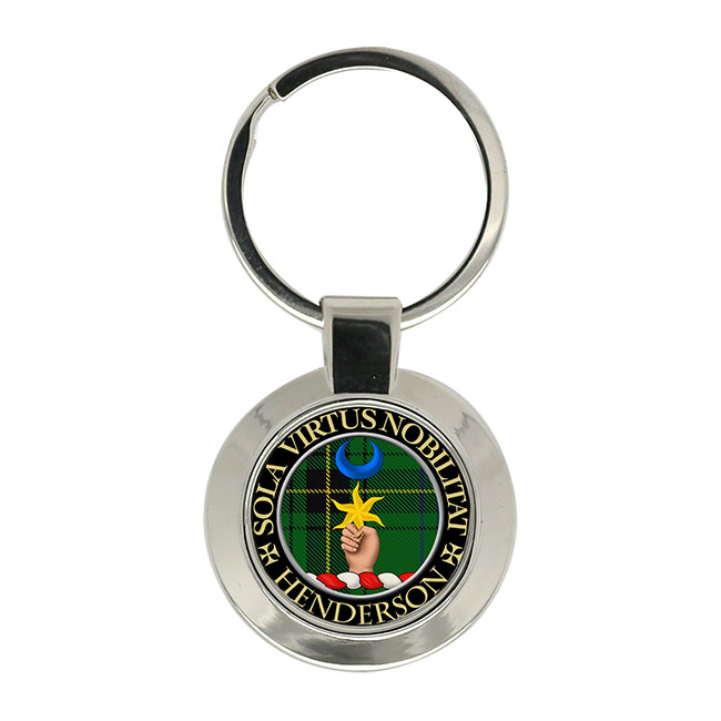 Henderson Scottish Clan Crest Key Ring