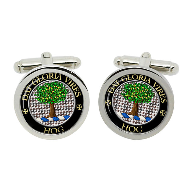 Hog Scottish Clan Crest Cufflinks