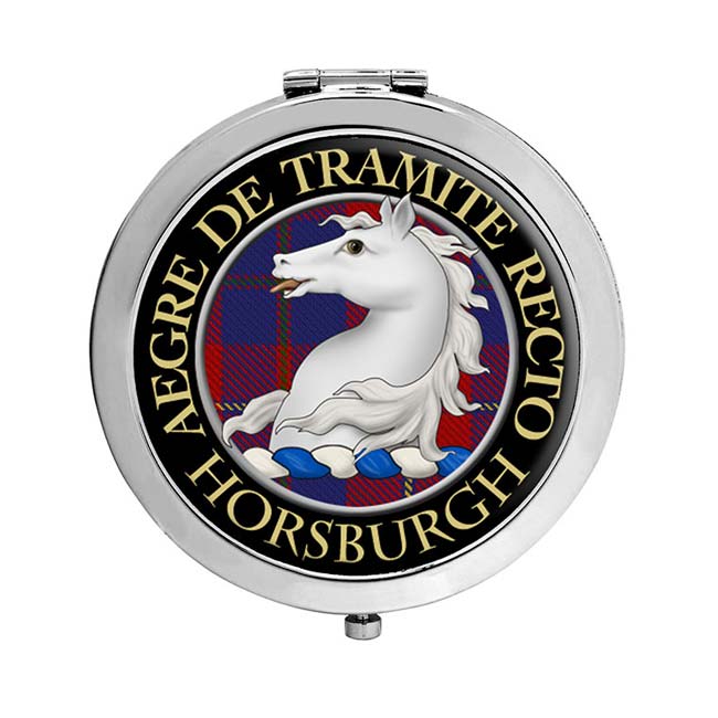 Horsburgh Scottish Clan Crest Compact Mirror