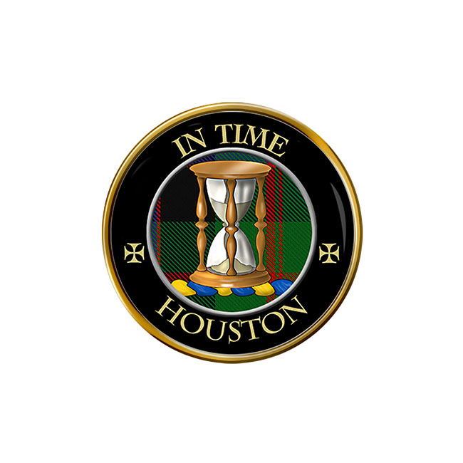 Houston Scottish Clan Crest Pin Badge