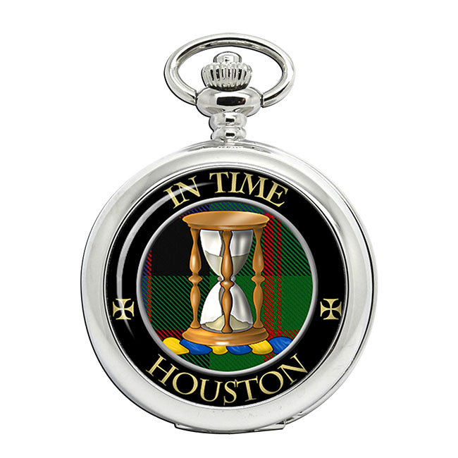 Houston Scottish Clan Crest Pocket Watch