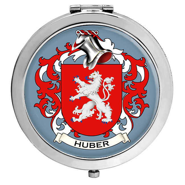 Huber (Swiss) Coat of Arms Compact Mirror
