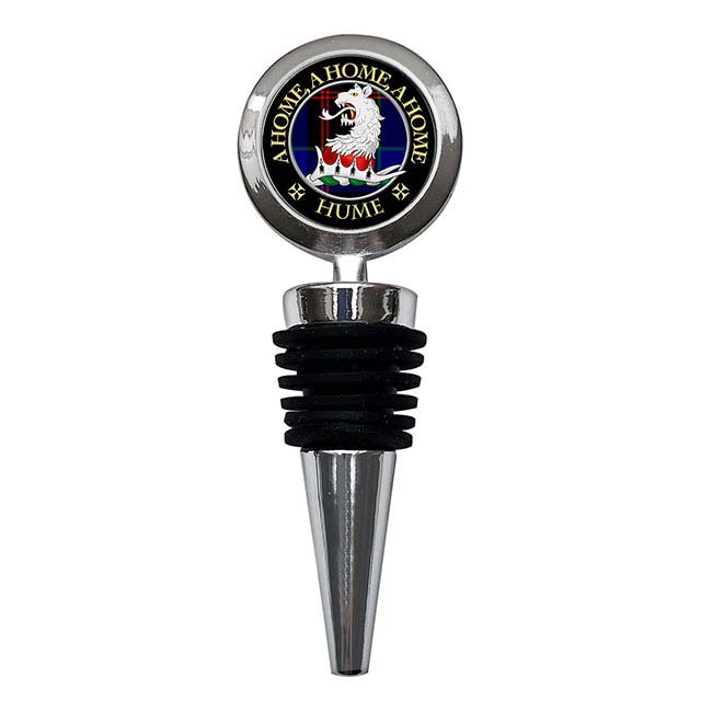 Hume Scottish Clan Crest Bottle Stopper