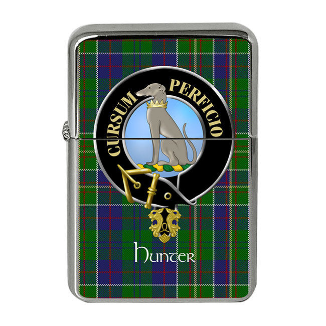 Hunter Scottish Clan Crest Flip Top Lighter