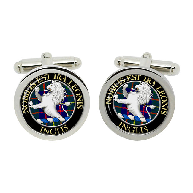 Inglis Scottish Clan Crest Cufflinks