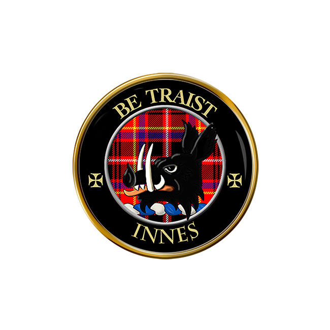 Innes Scottish Clan Crest Pin Badge
