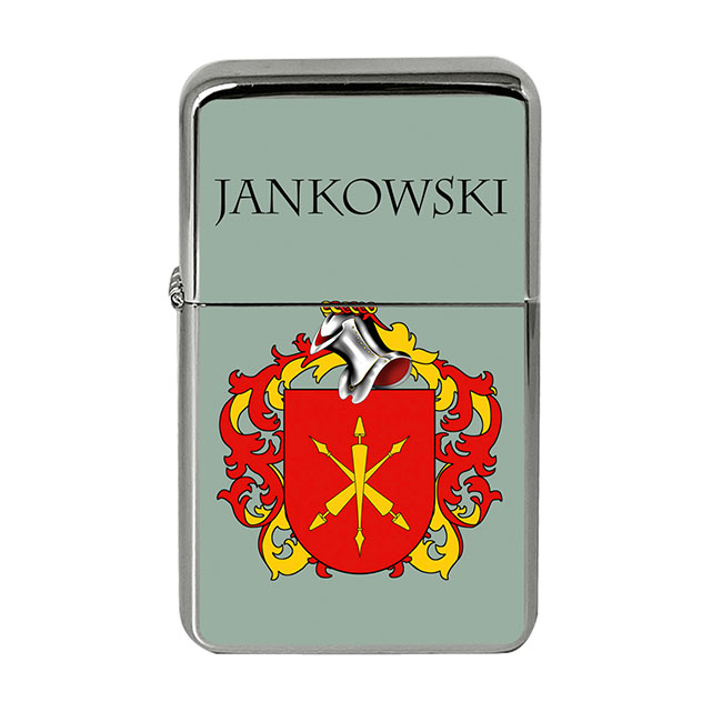 Jankowski (Poland) Coat of Arms Flip Top Lighter