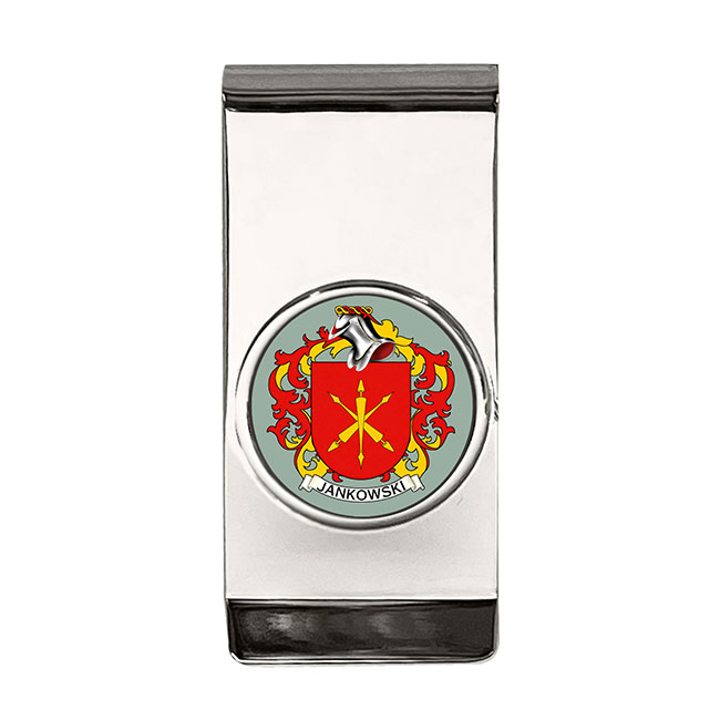 Jankowski (Poland) Coat of Arms Money Clip