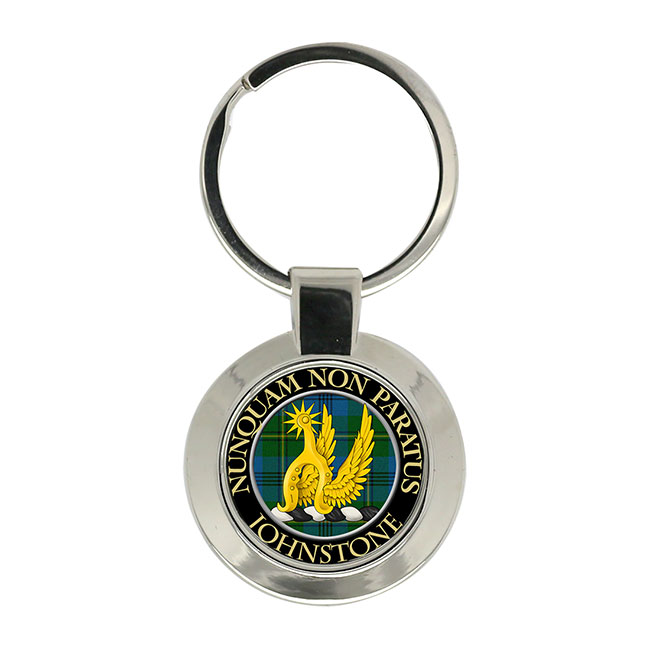 Johnstone Scottish Clan Crest Key Ring