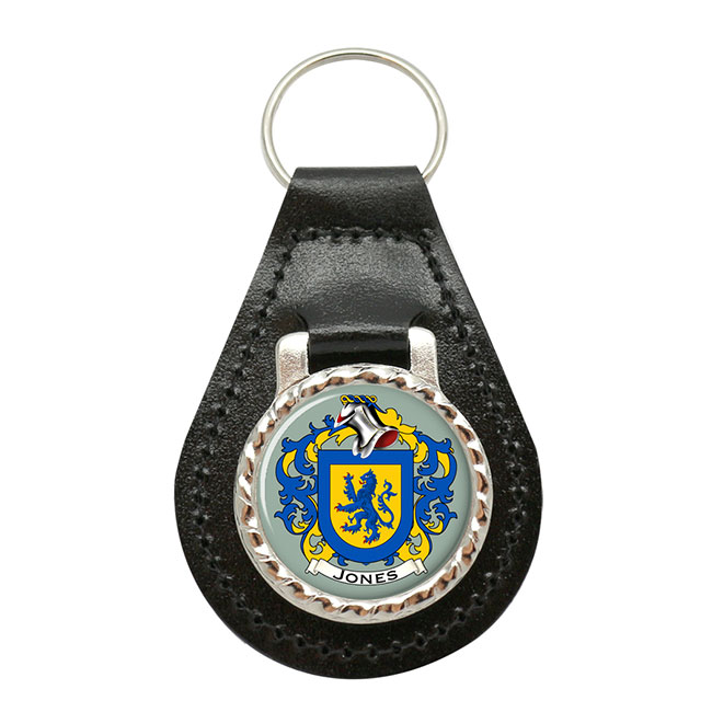 Jones (Wales) Coat of Arms Key Fob