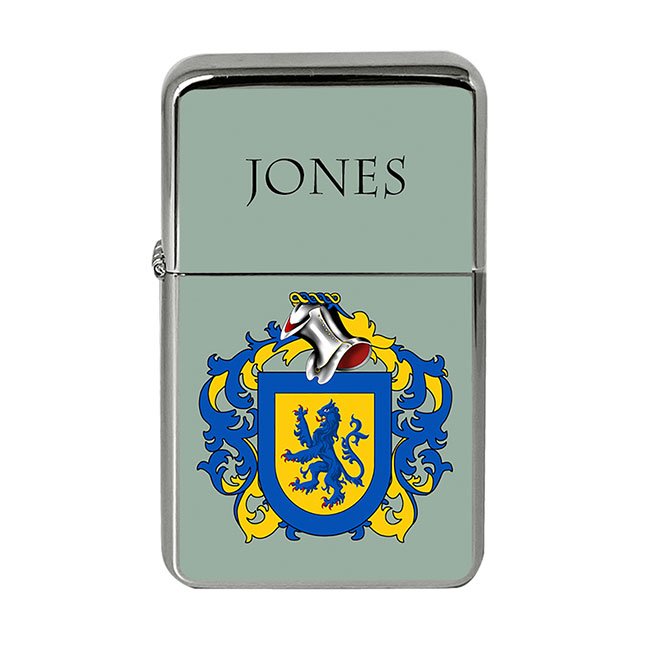 Jones (Wales) Coat of Arms Flip Top Lighter