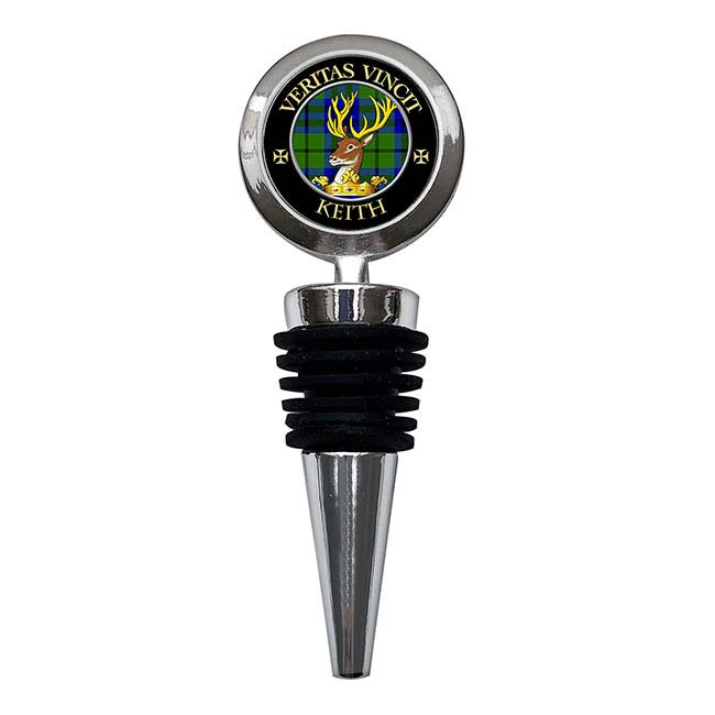 Keith Scottish Clan Crest Bottle Stopper