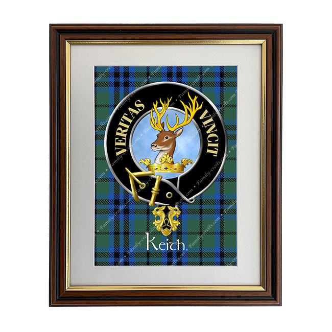 Keith Scottish Clan Crest Framed Print