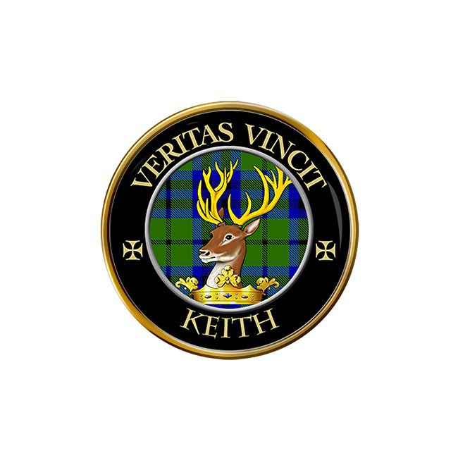 Keith Scottish Clan Crest Pin Badge