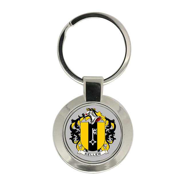 Keller (Swiss) Coat of Arms Key Ring