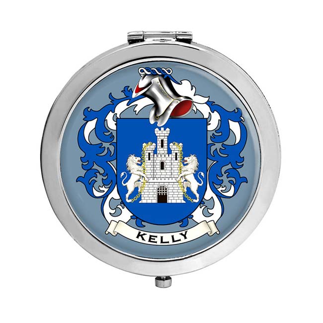 Kelly (Ireland) Coat of Arms Compact Mirror