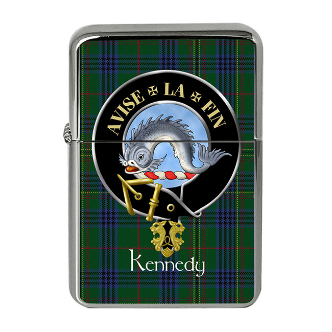 Kennedy Scottish Clan Crest Flip Top Lighter
