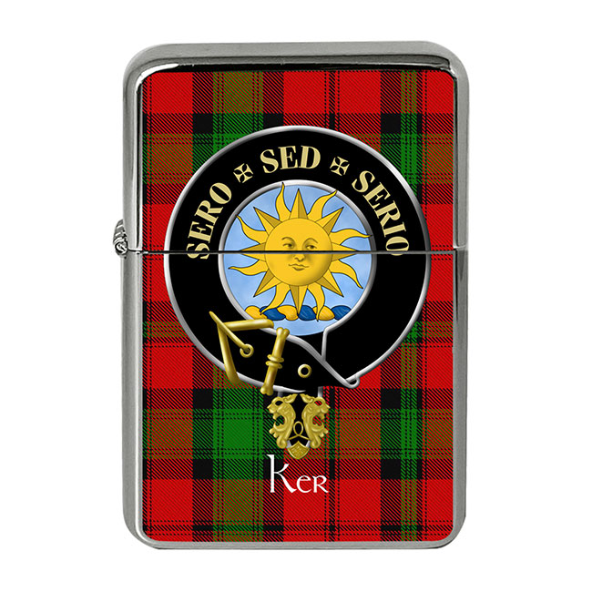 Ker Scottish Clan Crest Flip Top Lighter