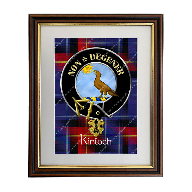 Kinloch Scottish Clan Crest Framed Print