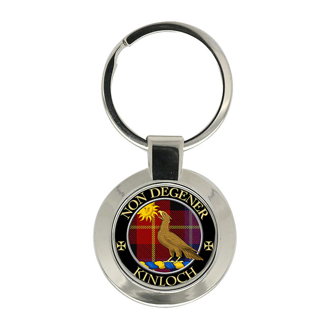 Kinloch Scottish Clan Crest Key Ring