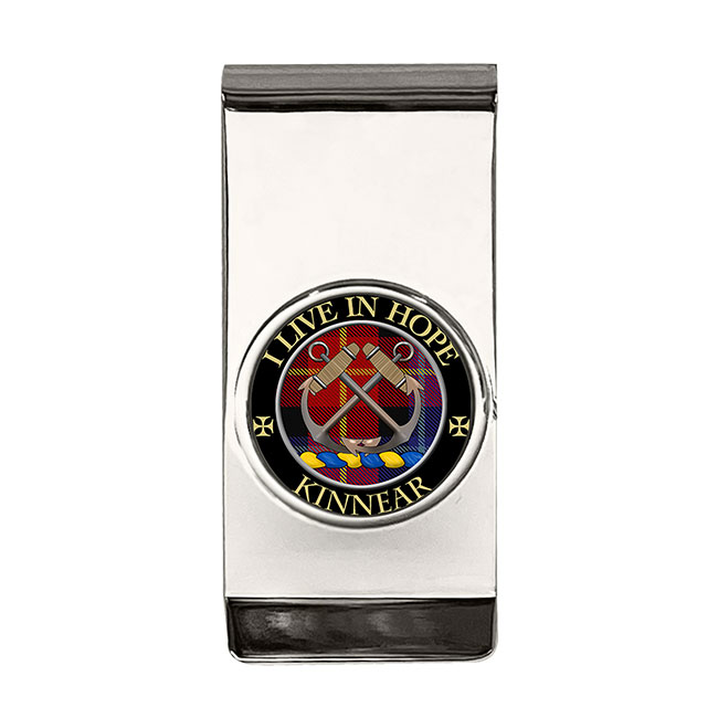 Kinnear Scottish Clan Crest Money Clip Family Crests