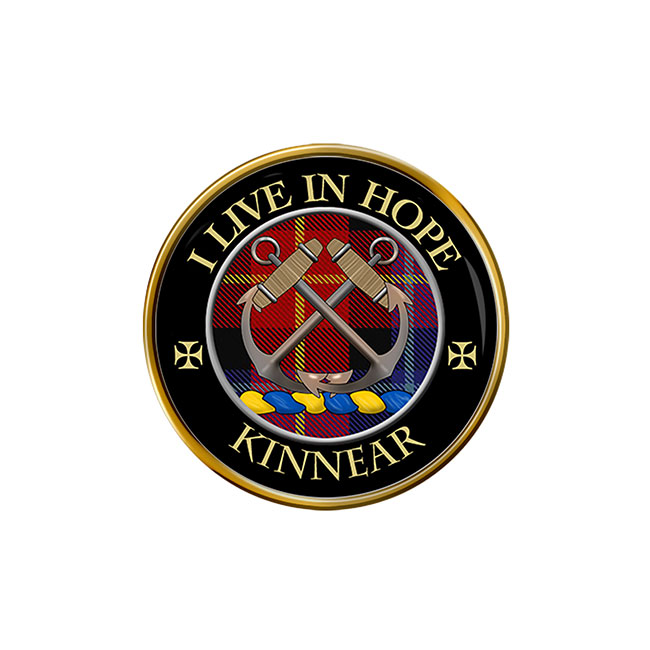 Kinnear Scottish Clan Crest Pin Badge