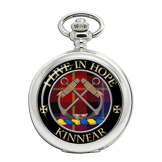 Kinnear Scottish Clan Crest Pocket Watch