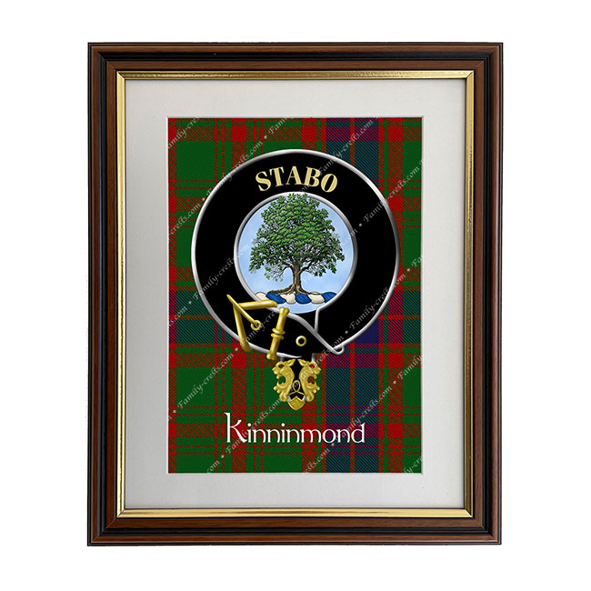 Kinninmond Scottish Clan Crest Framed Print