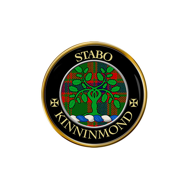 Kinninmond Scottish Clan Crest Pin Badge