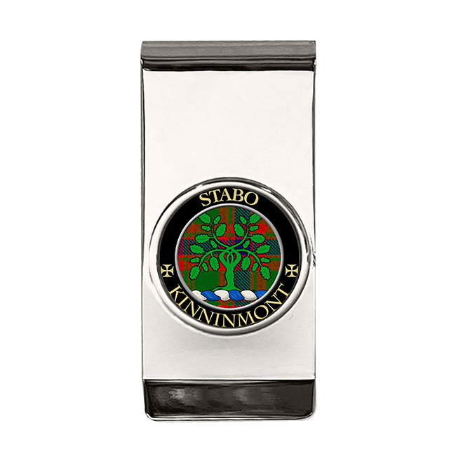 Kinninmont Scottish Clan Crest Money Clip