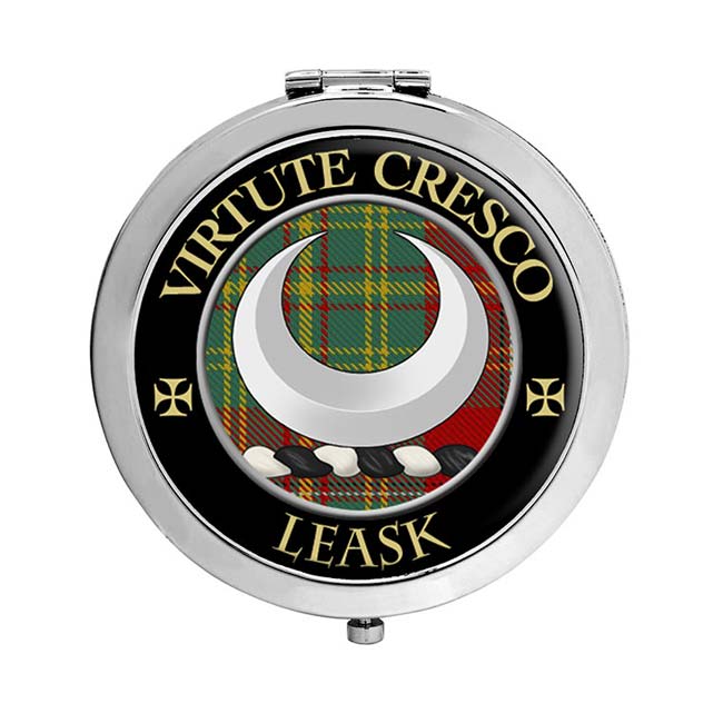 Leask Scottish Clan Crest Compact Mirror