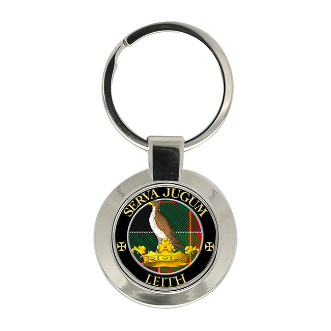 Leith Scottish Clan Crest Key Ring
