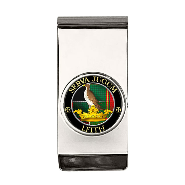 Leith Scottish Clan Crest Money Clip