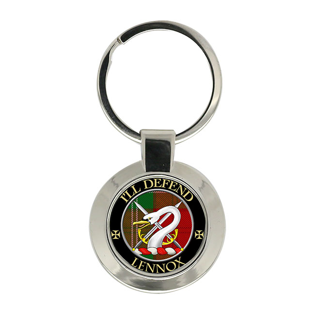 Lennox Scottish Clan Crest Key Ring