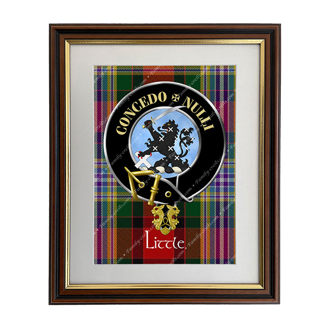Little Scottish Clan Crest Framed Print