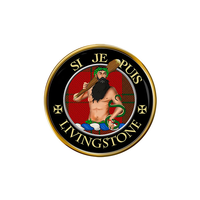 Livingstone Scottish Clan Crest Pin Badge
