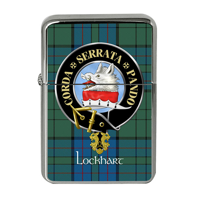 Lockhart Scottish Clan Crest Flip Top Lighter