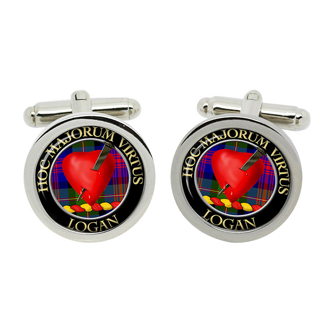 Logan Scottish Clan Crest Cufflinks