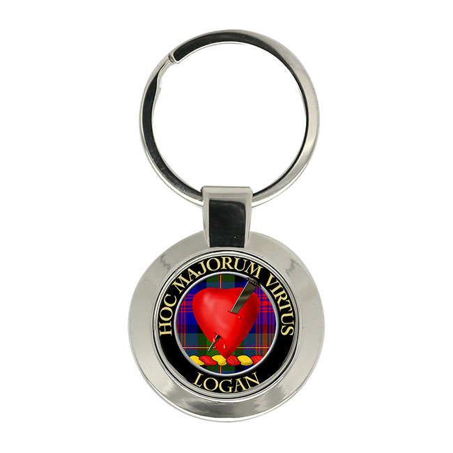 Logan Scottish Clan Crest Key Ring