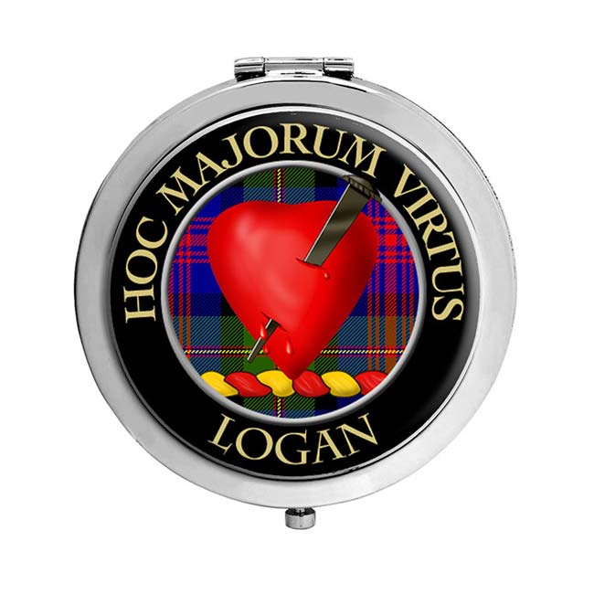 Logan Scottish Clan Crest Compact Mirror