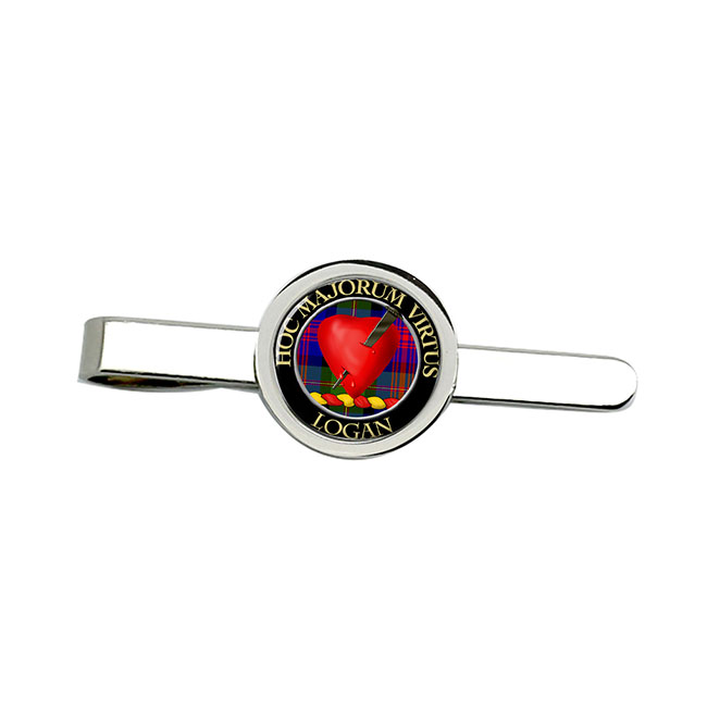 Logan Scottish Clan Crest Tie Clip