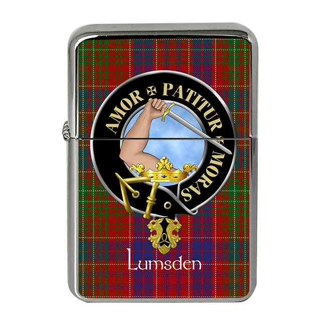Lumsden Scottish Clan Crest Flip Top Lighter