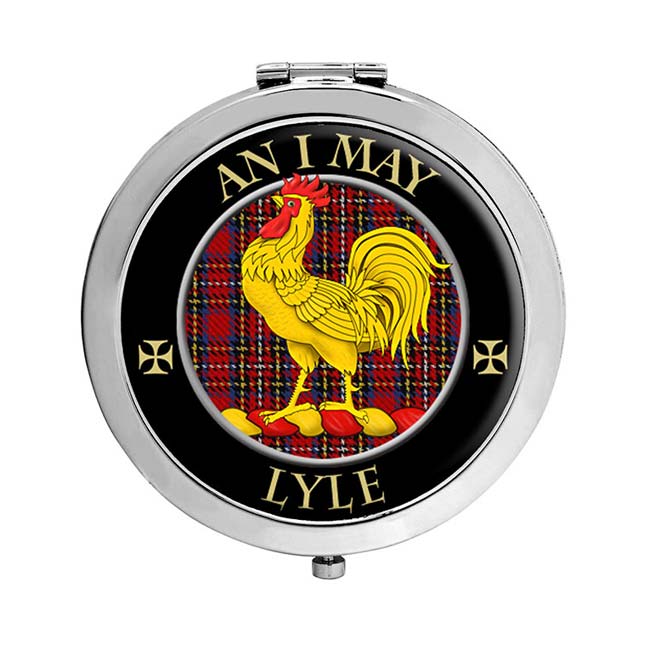 Lyle Scottish Clan Crest Compact Mirror