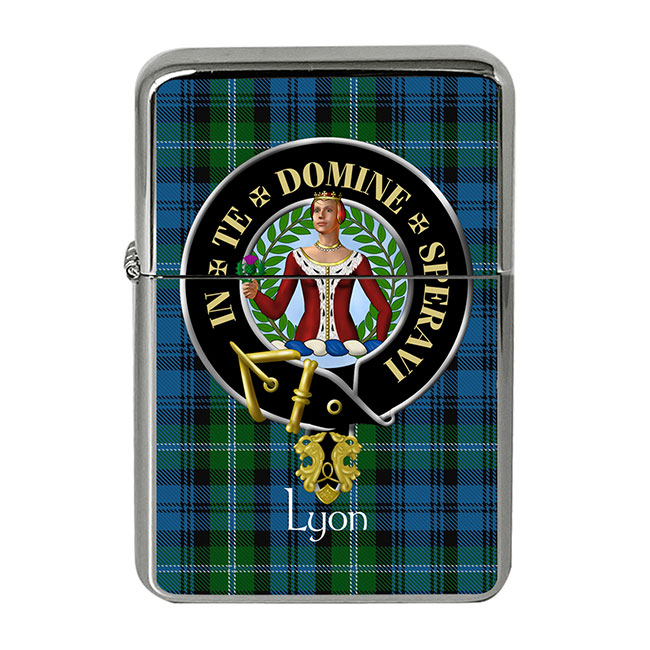 Lyon Scottish Clan Crest Flip Top Lighter