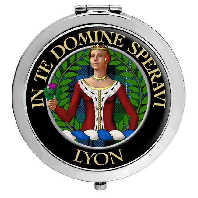 Lyon Scottish Clan Crest Compact Mirror