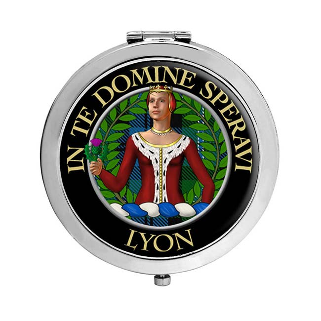 Lyon Scottish Clan Crest Compact Mirror