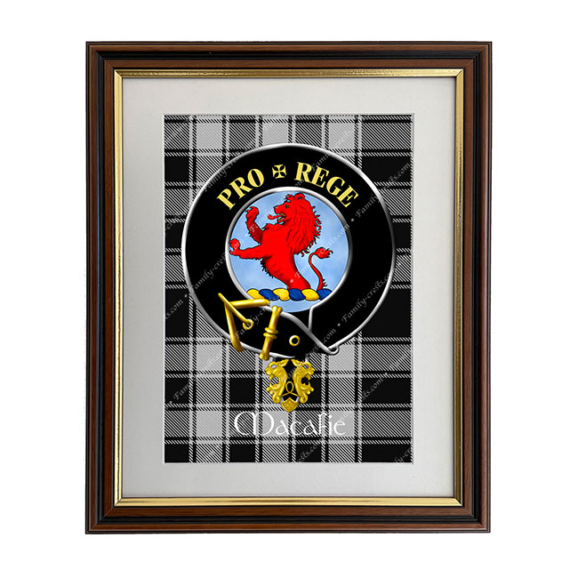 Macafie (Ancient Scottish Clan Crest Framed Print