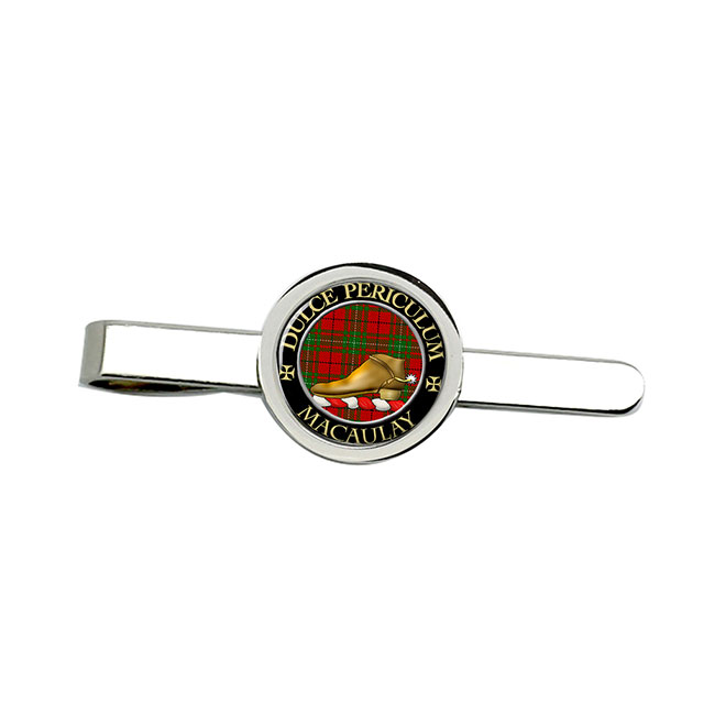 MacAulay Scottish Clan Crest Tie Clip