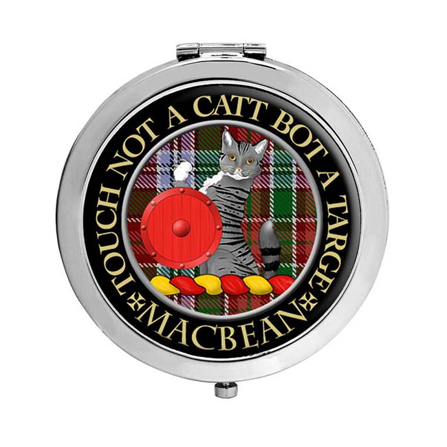 MacBean Scottish Clan Crest Compact Mirror