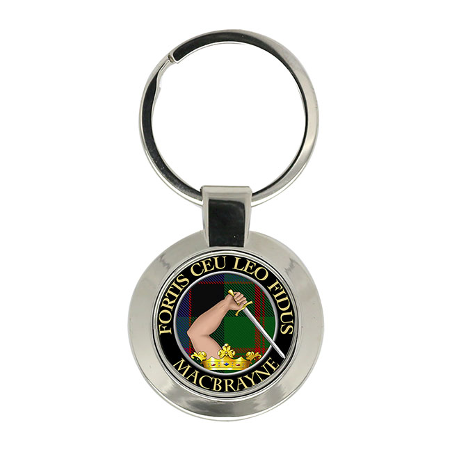 MacBrayne Scottish Clan Crest Key Ring